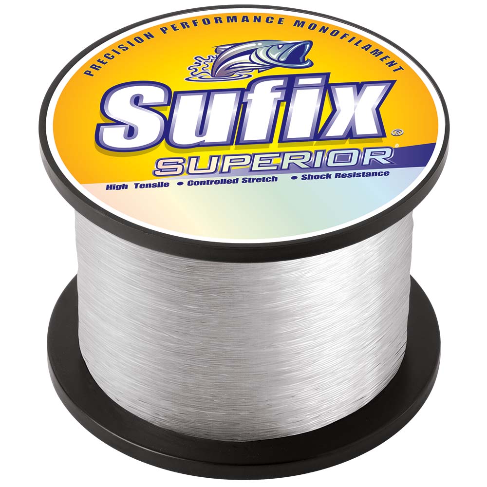 Sufix Superior 8lb Clear Monofilament Line