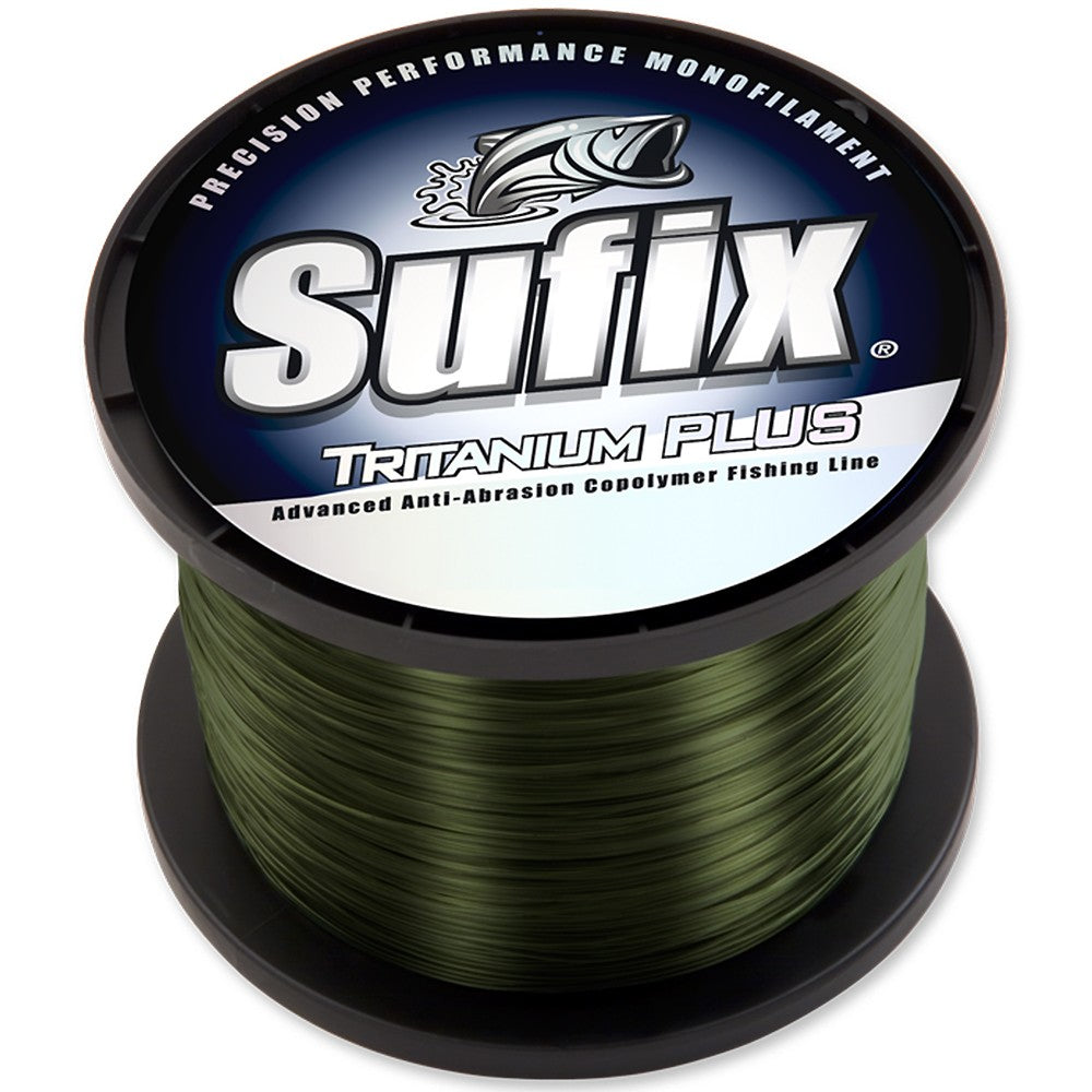 Sufix T-Plus 1/4lb 25lb Dark Green 535yds