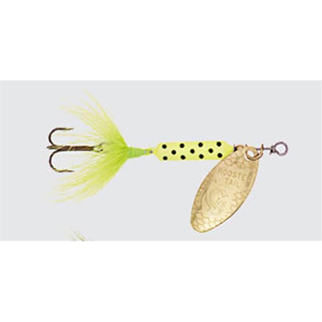 Worden's Rooster Tail Chartreuse Dalmation 1/4oz