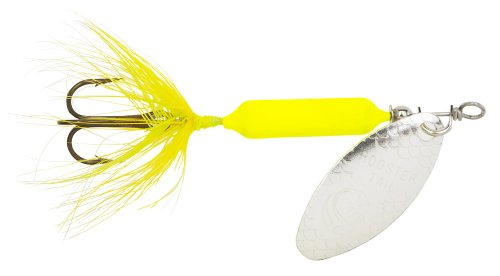 Worden's Rooster Tail Fluorescent Chrome