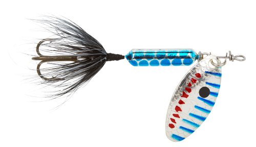 Worden's Rooster Tail Met Sil Blue Pirate 1/8