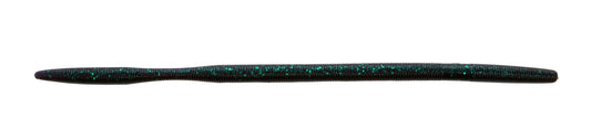 Yamamoto 10" Oki Worm Floater Blk w/Lg Blue Flake