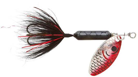 Worden's Rooster Tail Tinsel Black 1/8oz