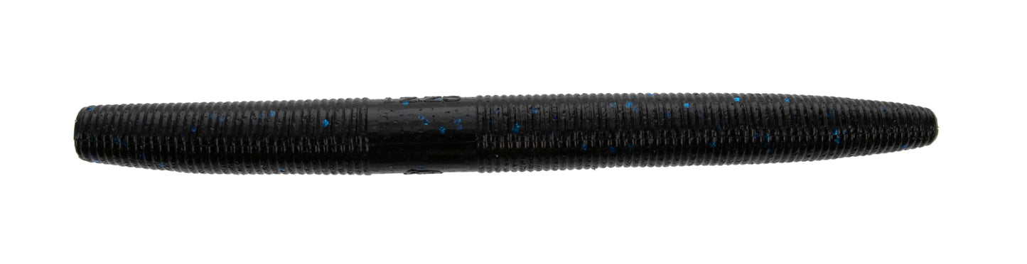 Yamamoto 5" Fat Senko Blk w/Lg Blue Flake