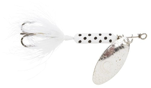 Worden's Rooster Tail White Dalmation 1/4oz