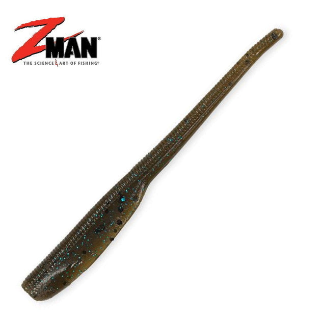 ZMAN Finesse Shadz Grn Pumpkin/Blue 8pk