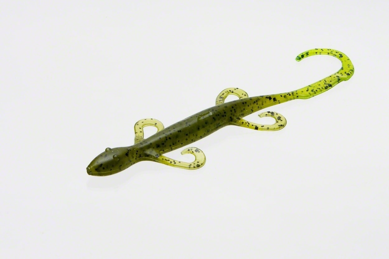 Zoom 8" Magnum Lizard Watermelon Chart.