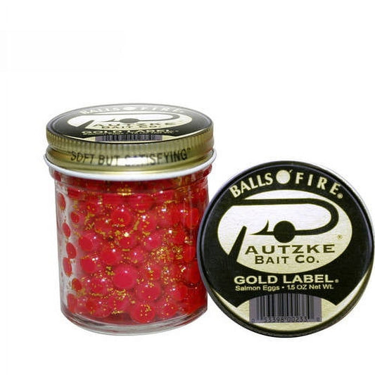 Pautzke Ball O' Fire Salmon Eggs Gold Label