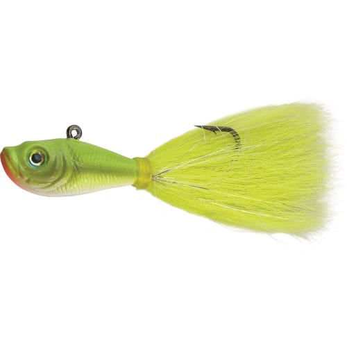 Spro Bucktail Jig 3/8 Crazy Chartreuse