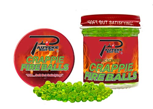 Pautzke Crappie Fire Balls Chartreuse Garlic