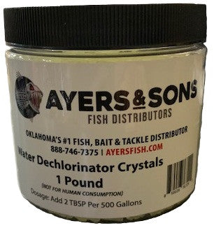 A&S Water Prep & Dechlorinator 1 Pound Shatterproof Jar
