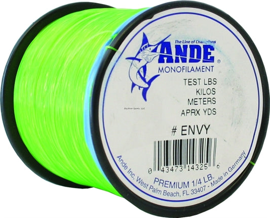 Ande Back Country 1/4lb Spool Envy 10lb Test