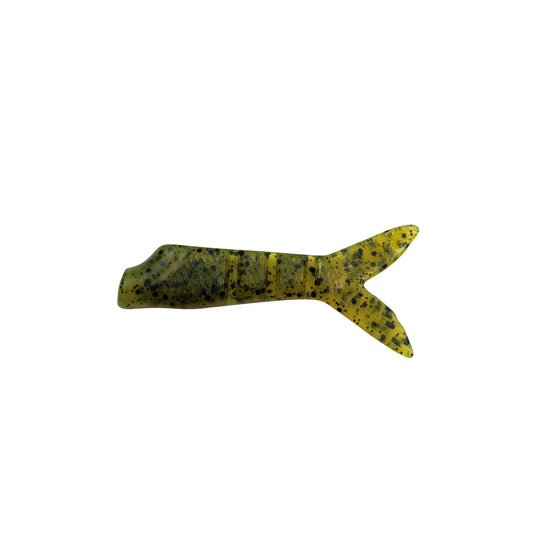 Fishlab BBZ Mimic Tail Green Pumpkin Pack of 4