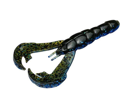 Strike King Rage Baby Craw Okeechobee Craw 3" Pack of 9