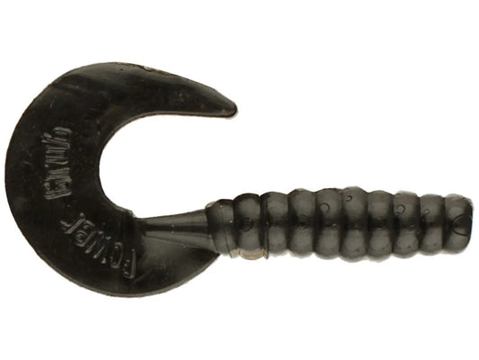 Berkley PowerBait 2" Grub 20 Count Black