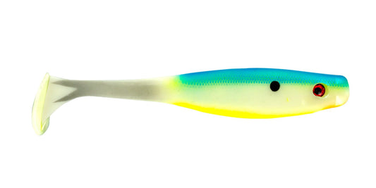 Big Bite 7" Suicide Shad Citrus Shad 2 Pack
