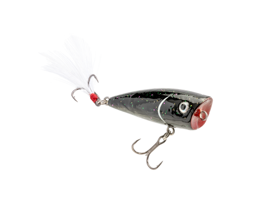 Strike King Bitsy Splash Topwater Lure Black Lab
