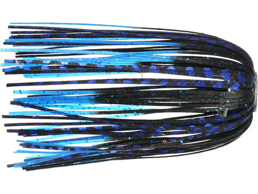 ZMAN EZ Skirt Pack of 3 Blk Blue Chrome/Blue
