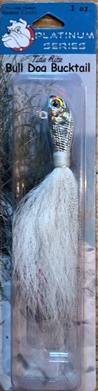 Bull Dog Bucktail 1oz White