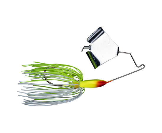 Strike King Buzzbait 1/4oz Chart/White