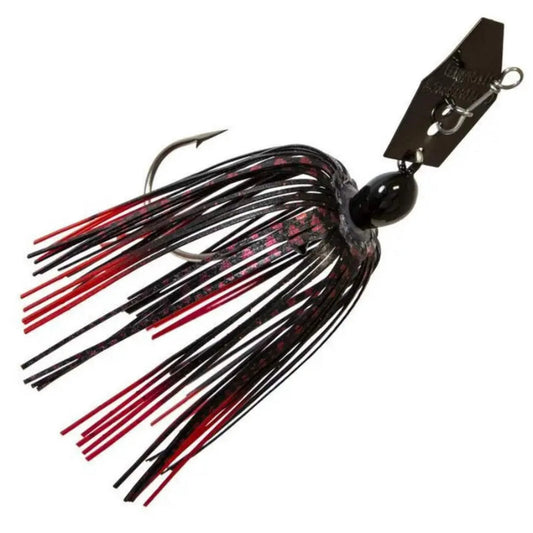 Zman  Chatterbait 3/8oz Black Red