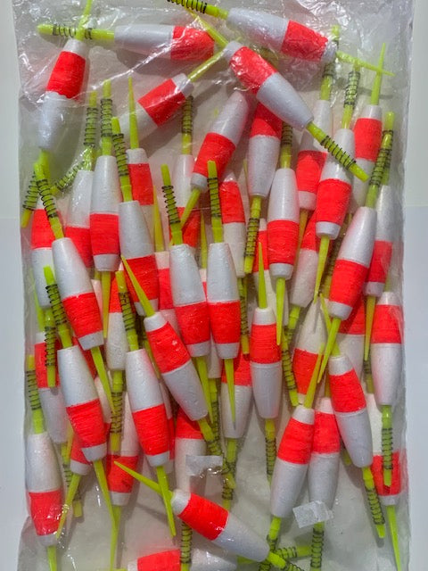 Comal 2" Spring Stick Float 100 Pack CHL200RW