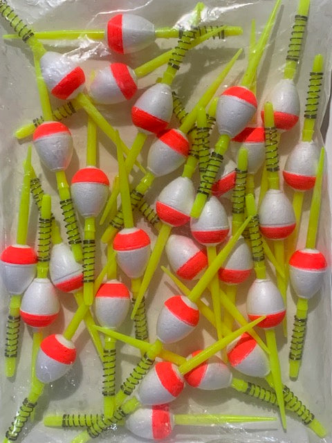 Comal 1" Spring Stick Pear Float 25 Pack PHL100RW