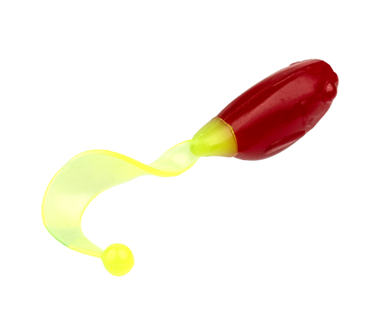 Strike King 1.5" Crappie Cutter Red Chartreuse Pack of 15