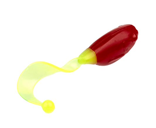 Strike King 1.5" Crappie Cutter Red Chartreuse Pack of 15