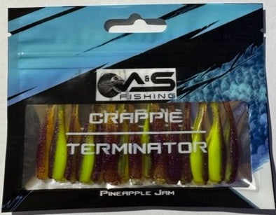 A&S Crappie Terminator 15 Count Pineapple Jam
