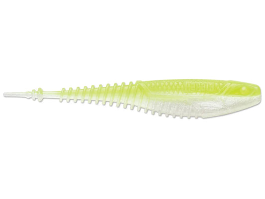 Rapala Crush City 4.25" Freeloader Chartreuse Pearl Pack of 6