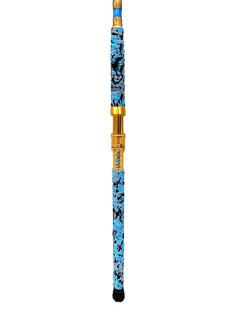 A&S 7'6" Big Game Baitcast Glow Rod Crystal River