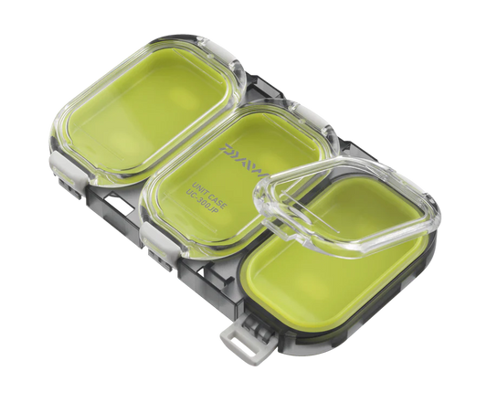 Daiwa Chartreuse 3 Compartment Deep Utility Box w/Magnet UC-600JP