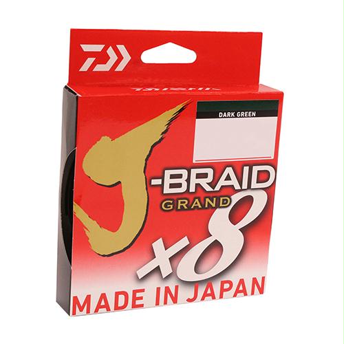 J-Braid Grand x8 40lb 300yd Dark Green