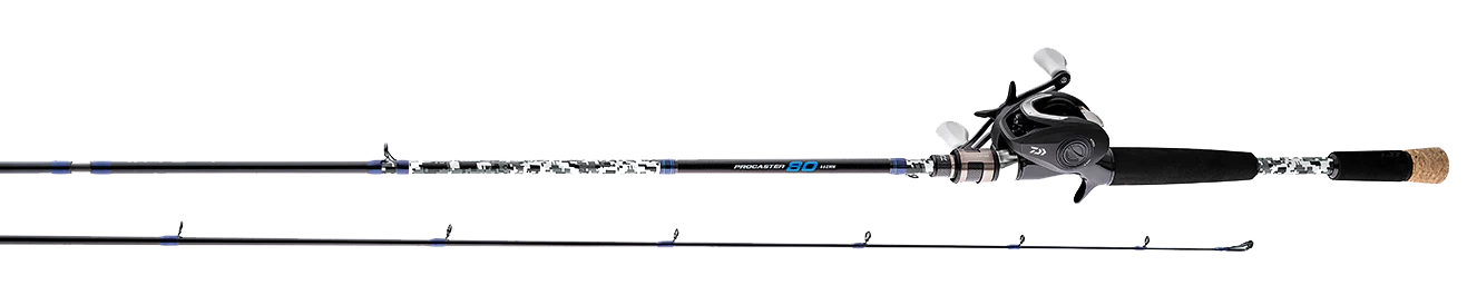 Daiwa Procaster 80 Baitcast Combo PC80HS/G701MH