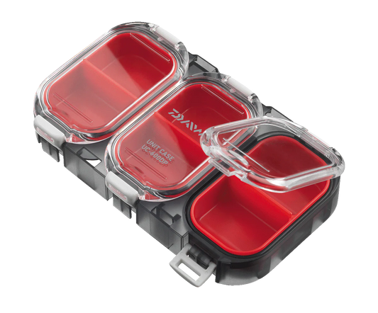 Daiwa Red 3 Compartment Deep Utility Box w/Magnet UC-600DP
