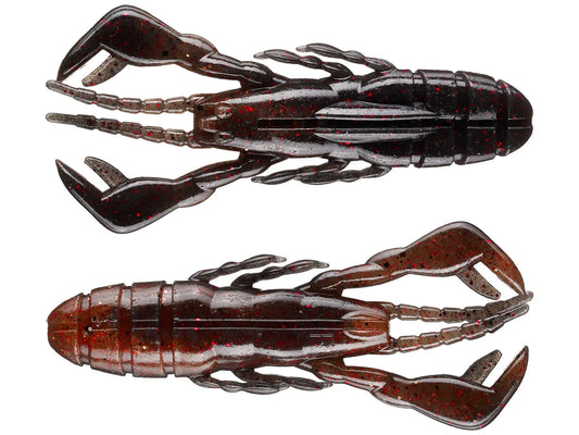 Ever Green E.G. Pro Design Worm Claw Motion Blk Shrimp/Miso Pack of 7