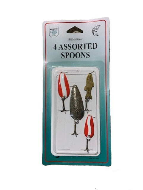 F.J. Neil 4 Assorted Spoons #5004
