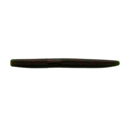 Yamamoto 5" Fat Senko Pack of 10 Watermelon/Blk & Red