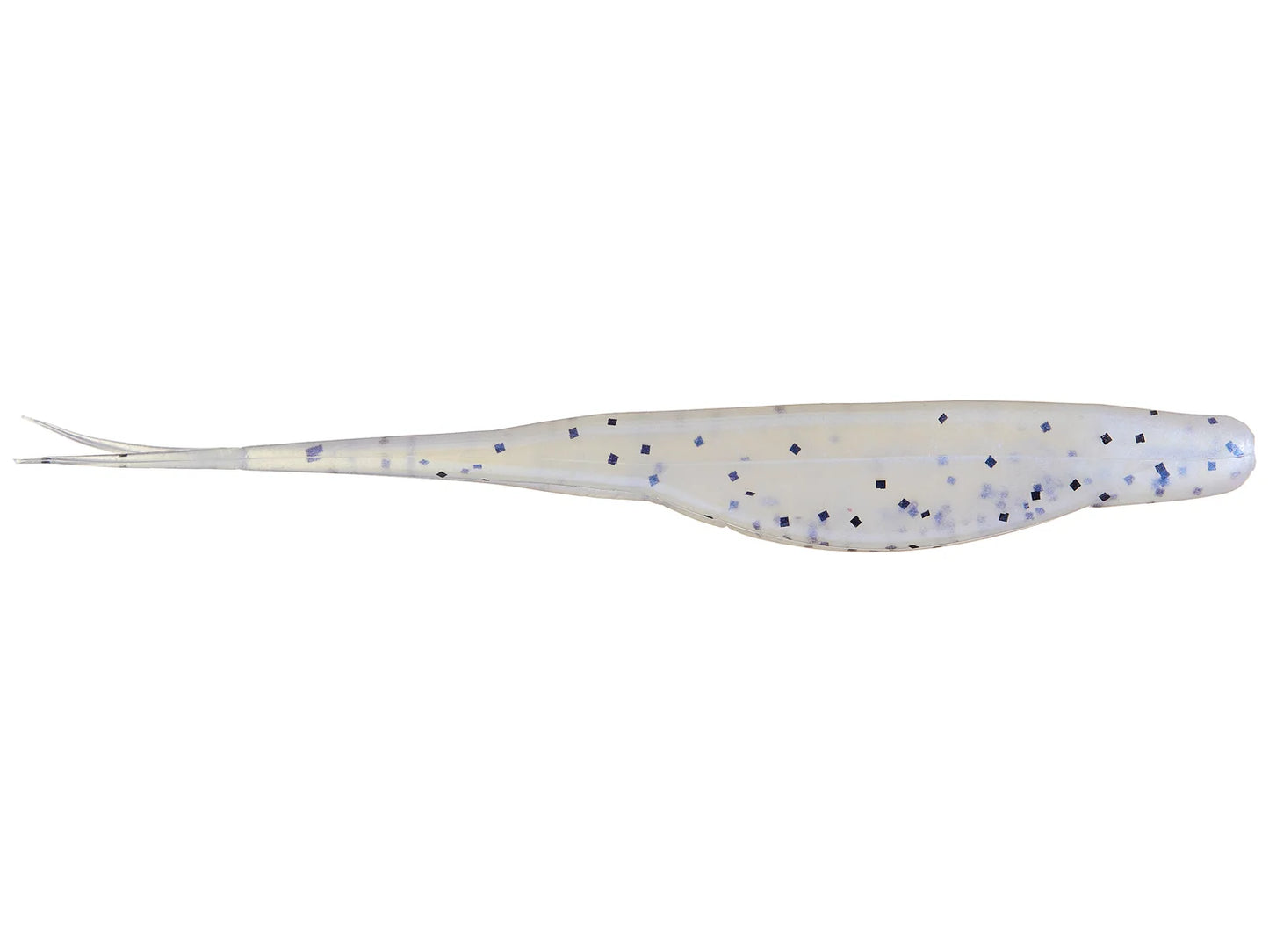 Zoom Salty Super Fluke 5.25" Pack of 10 Glimmer Blue