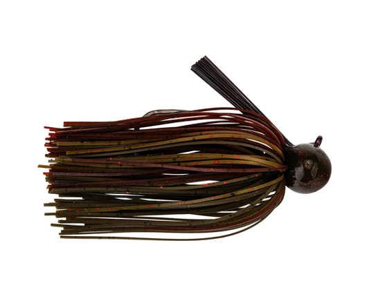 Strike King Tour Grade Football Jig 3/8oz Green Pumpkin