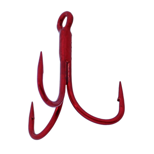 Gamakatsu Trout Treble Red Size 14 Pack of 4