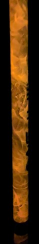 A&S 7'6" Big Game Baitcast Glow Rod - Hellfire