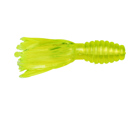 Strike King 1 3/4" Crappie Thunder Hot Chartreuse Pack of 15