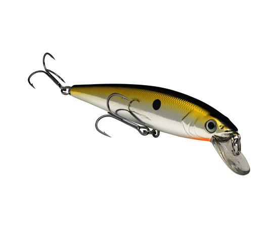 Strike King KVD Jerkbait 200 Chrome Gold Back