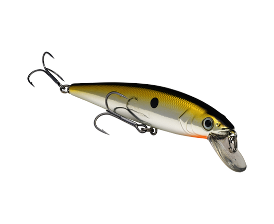 Strike King KVD Jerkbait 200 Chrome Gold Back
