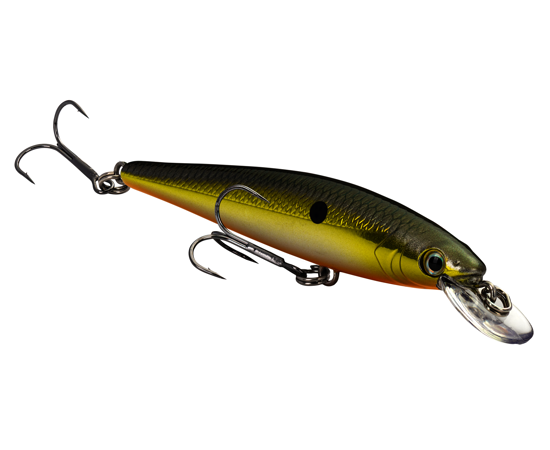 Strike King KVD Jerkbait 100 Chrome Gold Back