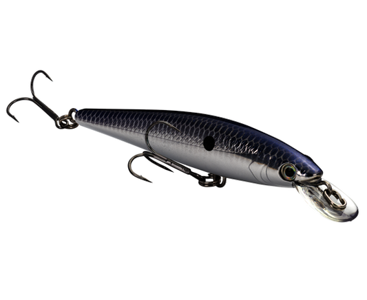 Strike King KVD Jerkbait 100 Smokey Chrome Blue