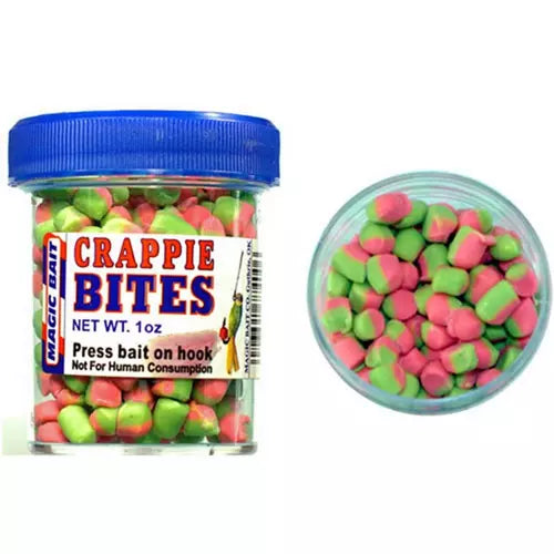 Magic Bait Crappie Bites Pink/Chartreuse