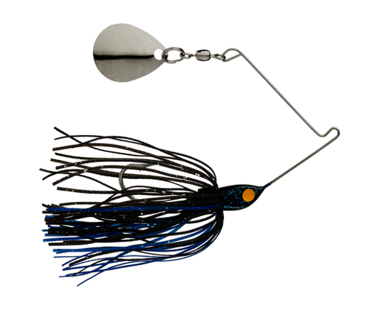 Strike King Micro-King Spinnerbait 1/16oz Blk Blue MC-76